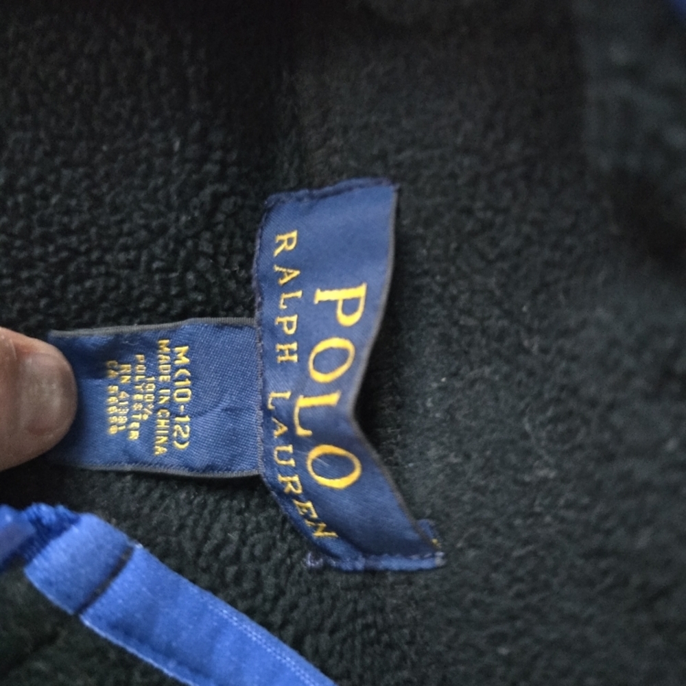 Polo by Ralph Lauren Blue and Black Jacket